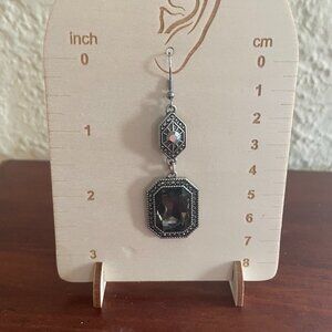 Bundle 3 for $12.  Silver Toned Dangle Earrings